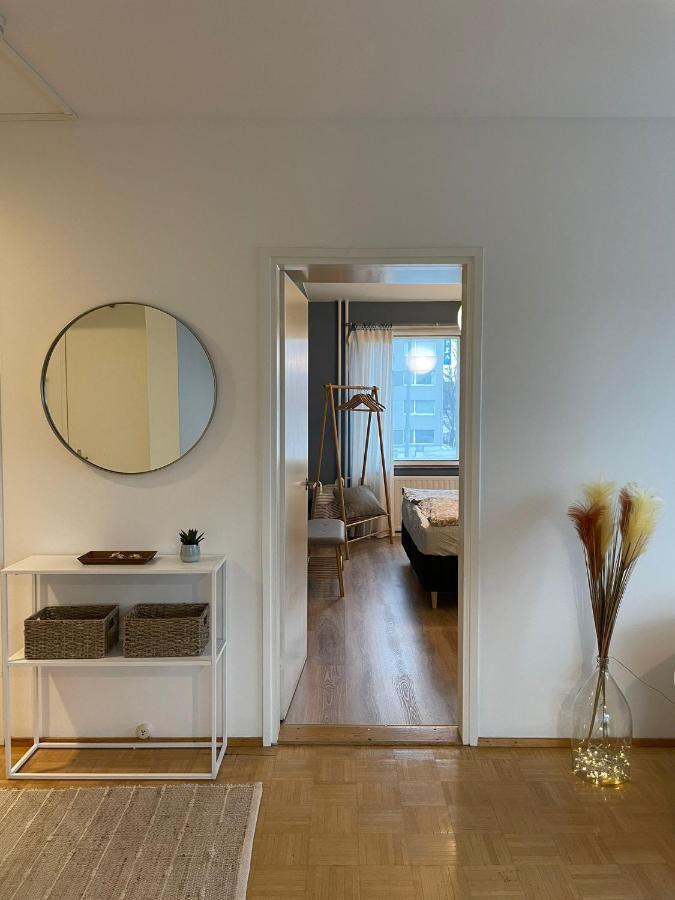 Ferienwohnung Keskusta Kaksio Tuomiokirkon Ja Yliopiston Laehellae Turku Exterior foto