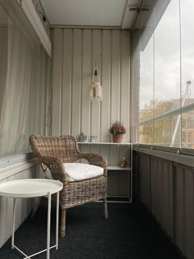 Ferienwohnung Keskusta Kaksio Tuomiokirkon Ja Yliopiston Laehellae Turku Exterior foto
