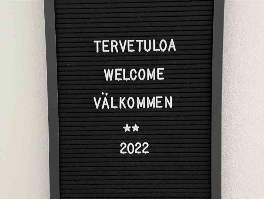 Ferienwohnung Keskusta Kaksio Tuomiokirkon Ja Yliopiston Laehellae Turku Exterior foto